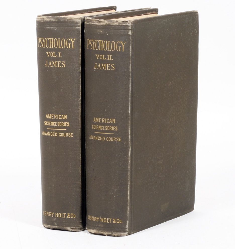 The Principles Of Psychology WILLIAM JAMES FIRST EDITION The principles of psychology william james first edition