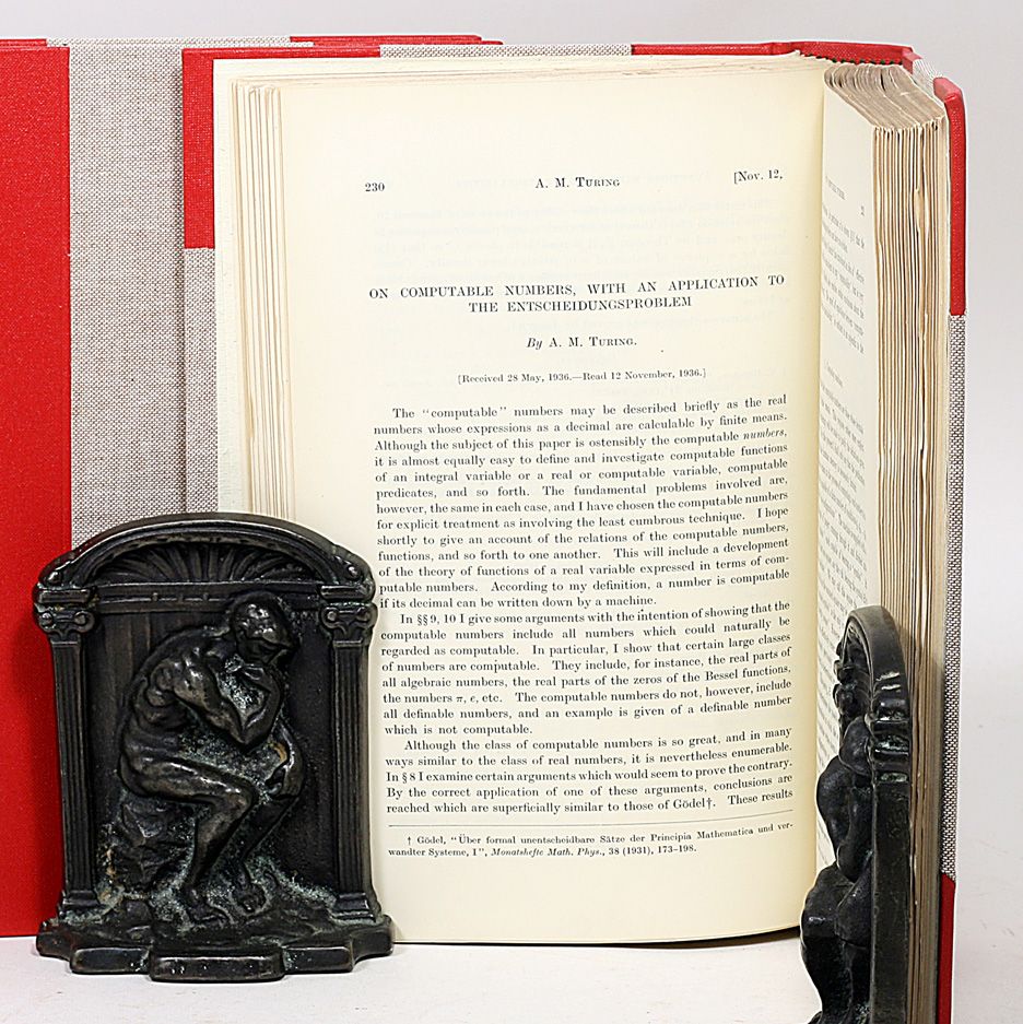 On Computable Numbers With An Application To The Entscheidungsproblem With On Computable Numbers A Correction Alan Turing First Edition